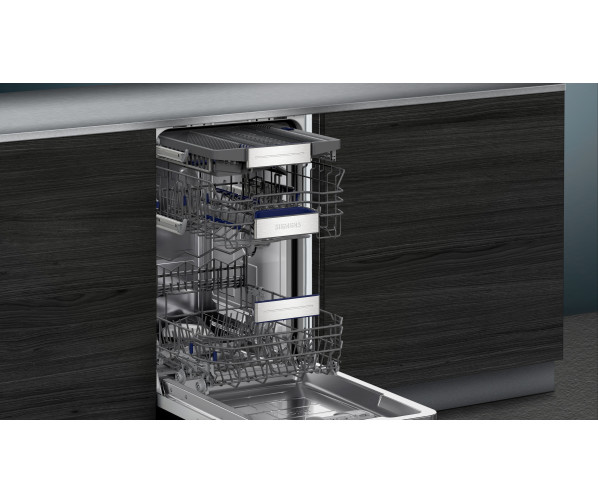 Siemens SR53HS52ME smalle 45 cm inbouw vaatwasser - half geintegreerd