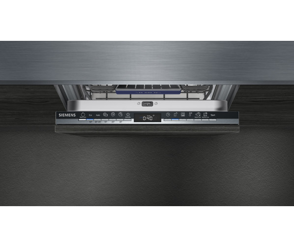 Siemens SR63EX24ME smalle 45 cm inbouw vaatwasser met besteklade