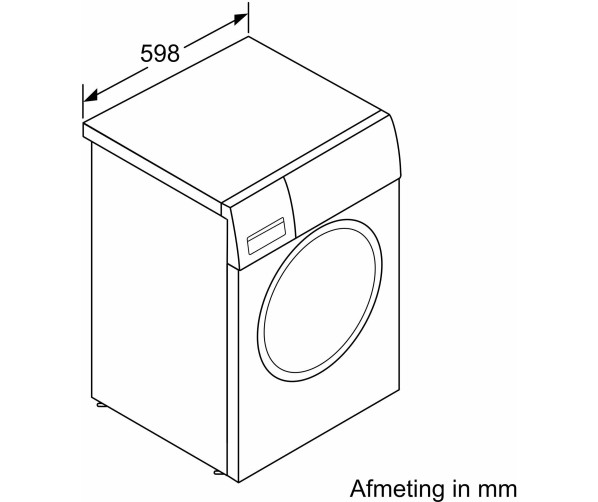 Siemens WG44G207NL vrijstaande wasmachine - Wit