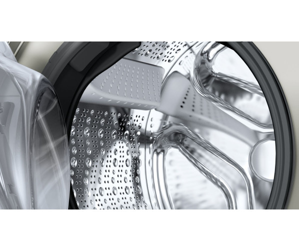 Siemens WG44G2FXNL wasmachine - grijs - 9 kg , Zilver inox