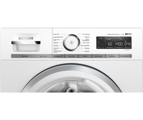 Siemens WM14VK90NL wasmachine met automatische dosering
