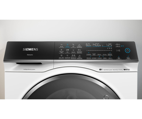 Siemens WN54C2A0NL vrijstaand was/droogcombinatie - wit
