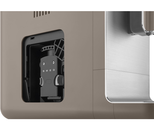 Smeg BCC01TPMEU volautomatische koffiemachine - mat taupe - retro jaren 50