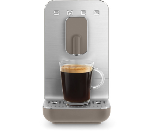 Smeg BCC01TPMEU volautomatische koffiemachine - mat taupe - retro jaren 50