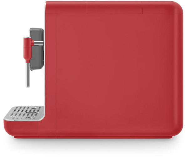 Smeg BCC02RDMEU volautomatische koffiemachine - mat rood - retro jaren 50