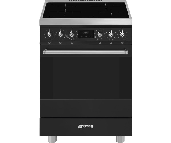 Smeg C6IMMBM2 inductie fornuis - mat zwart - 60 cm