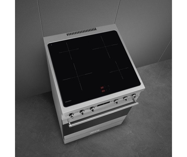 Smeg C6IMXM2 inductie fornuis - 60 cm. - rvs