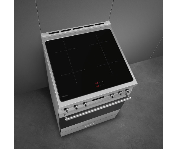 Smeg C6IPXM2 inductie fornuis met pyrolyse - 60 cm breed