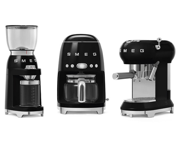 Smeg CGF11BLEU koffiemolen - zwart