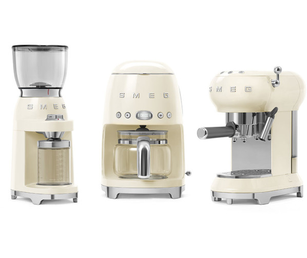 Smeg CGF11CREU koffiemolen - creme