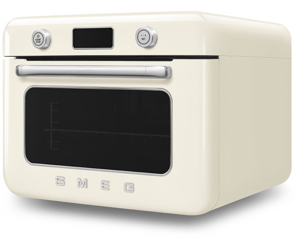 Smeg COF01CREU vrijstaande combi-stoomoven - creme