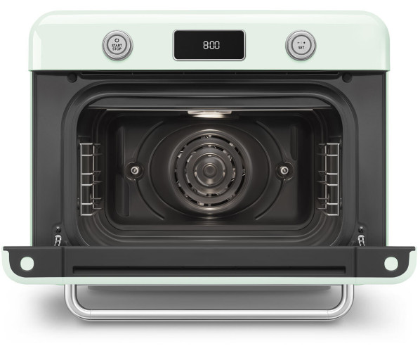 Smeg COF01PGEU vrijstaande combi-stoomoven - watergroen