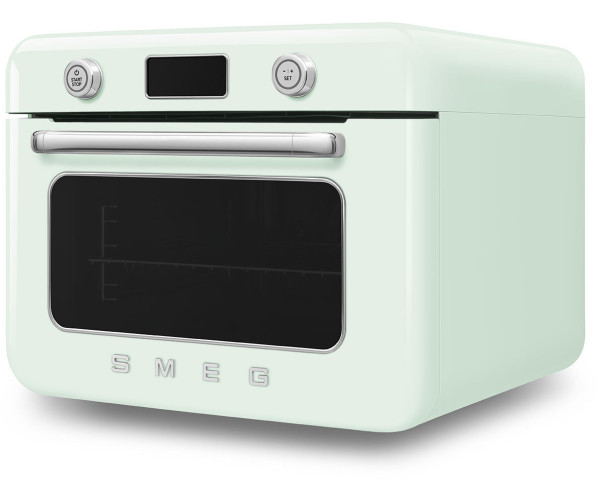 Smeg COF01PGEU vrijstaande combi-stoomoven - watergroen
