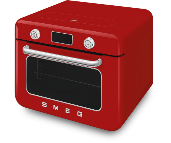 Smeg COF01RDEU vrijstaande combi-stoomoven - rood
