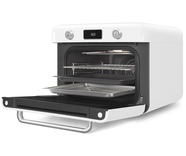 Smeg COF01WHEU vrijstaande combi-stoomoven - wit
