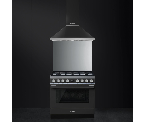 Smeg CPF9GMANLK Portofino fornuis antraciet