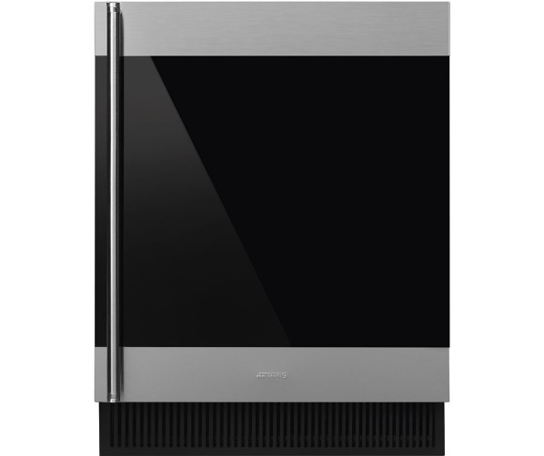 Smeg CVI338RX3 onderbouw wijnkoelkast - rechtsdraaiend - rvs