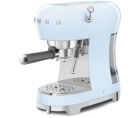 Smeg ECF02PBEU koffiemachine / espressomachine - pastelblauw