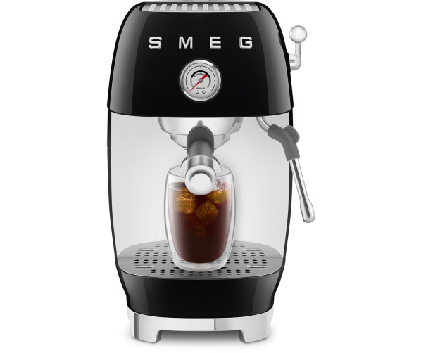 Smeg ECF03BLEU koffiemachine - zwart