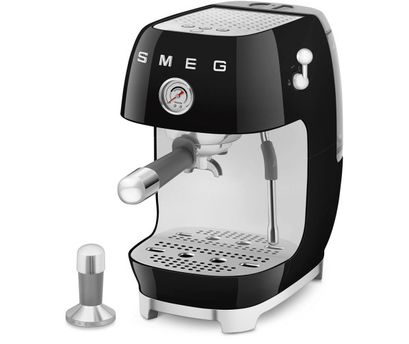 Smeg ECF03BLEU koffiemachine - zwart