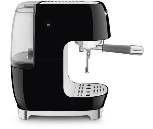 Smeg ECF03BLEU koffiemachine - zwart