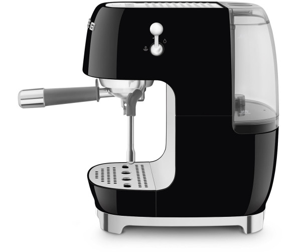 Smeg ECF03BLEU koffiemachine - zwart