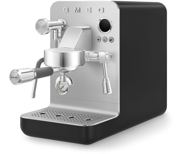 Smeg EMC02BLMEU koffiemachine - zwart