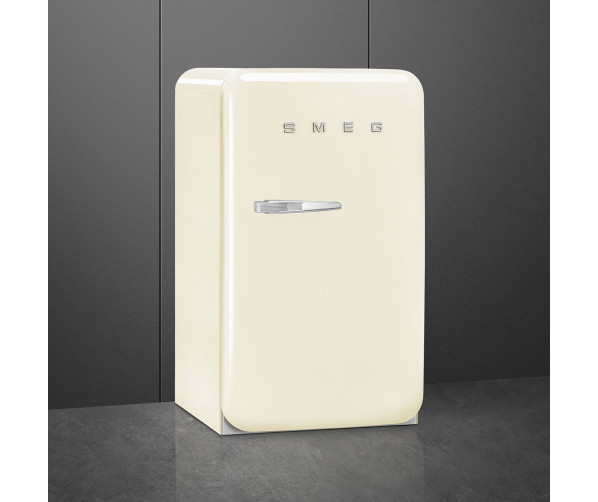 Smeg FAB10HRCR6 retro jaren 50 koelkast - creme
