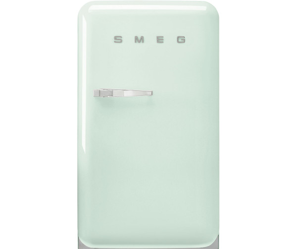 Smeg FAB10HRPG6 retro jaren 50 koelkast - waterwgroen - tafelmodel
