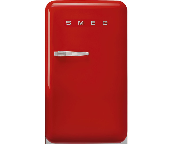 Smeg FAB10HRRD6 retro jaren 50 koelkast - rood
