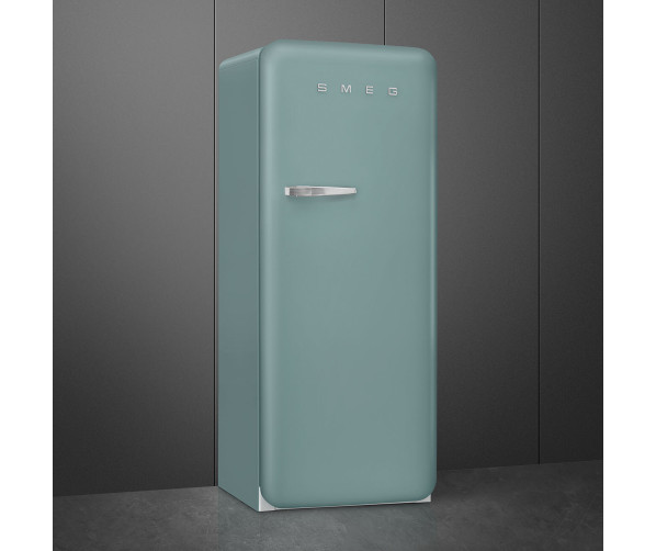 Smeg FAB28RDEG6 retro jaren 50 koelkast - groen - Emerald Green