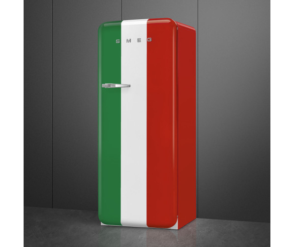 Smeg FAB28RDIT6 retro jaren 50 koelkast - Italia flag