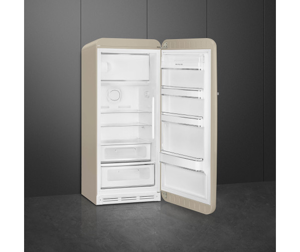 Smeg FAB28RDPP6 retro jaren 50 koelkast - Perfectly Pale