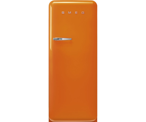 Smeg FAB28ROR6 retro jaren 50 koelkast - oranje