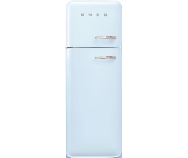 Smeg FAB30LPB6 retro jaren 50 koelkast - pastelblauw - linksdraaiend