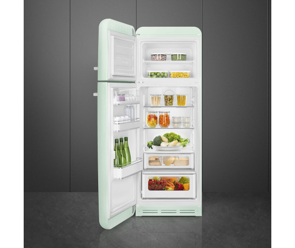 Smeg FAB30LPG6 vrijstaand koelkast - groen