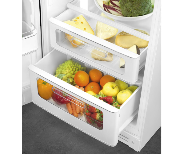 Smeg FAB30LWH6 vrijstaand koelkast - Wit