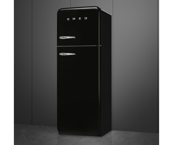 Smeg FAB30RBL6 vrijstaand koelkast - Zwart