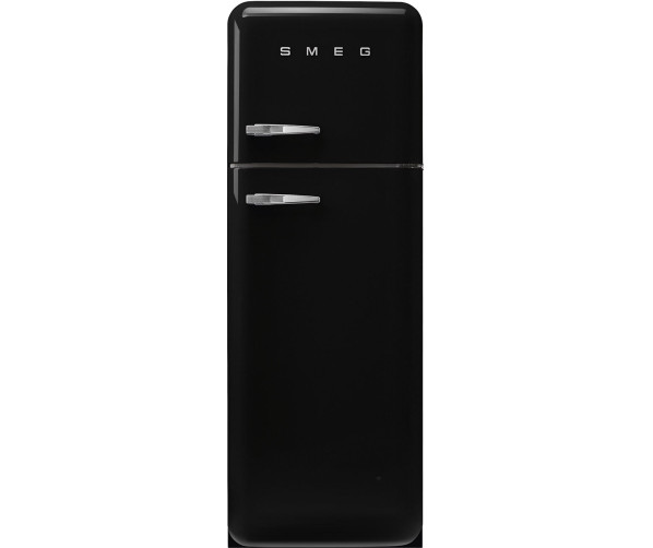 Smeg FAB30RBL6 retro jaren 50 koelkast - zwart