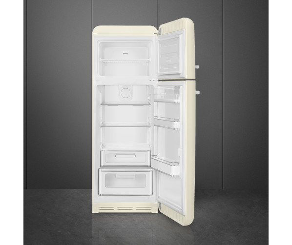 Smeg FAB30RCR6 vrijstaand koelkast - creme