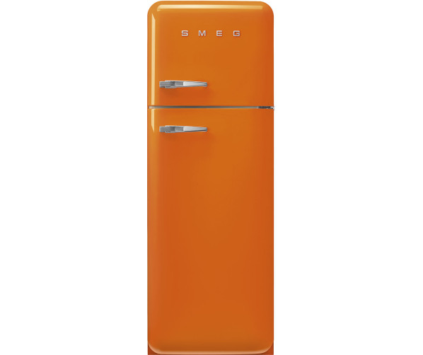 Smeg FAB30ROR6 retro jaren 50 koelkast - oranje