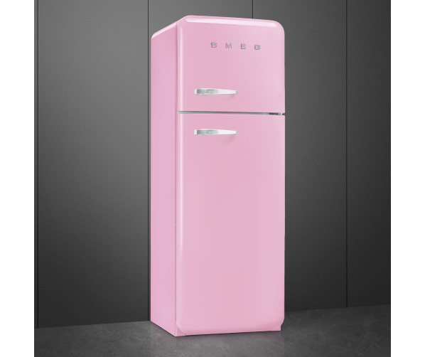 Smeg FAB30RPK6 retro jaren 50 koelkast - roze