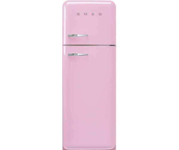 Smeg FAB30RPK6 retro jaren 50 koelkast - roze
