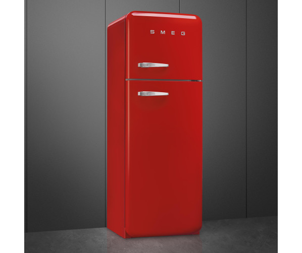 Smeg FAB30RRD6 retro jaren 50 koelkast - rood