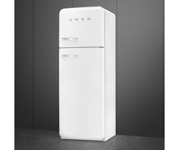 Smeg FAB30RWH6 retro jaren 50 koelkast - wit