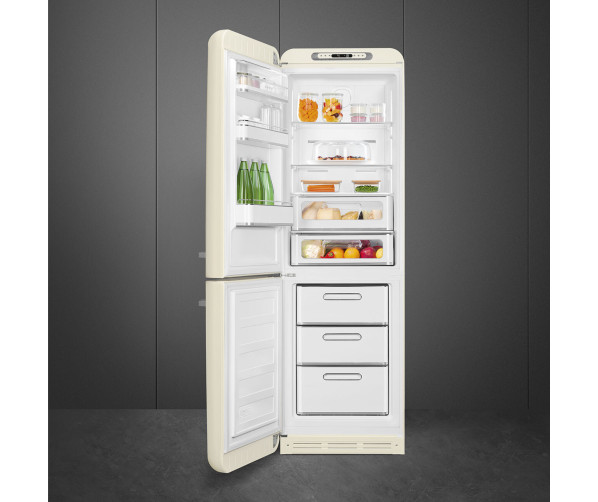 Smeg FAB32LCR6 vrijstaand koelkast - creme