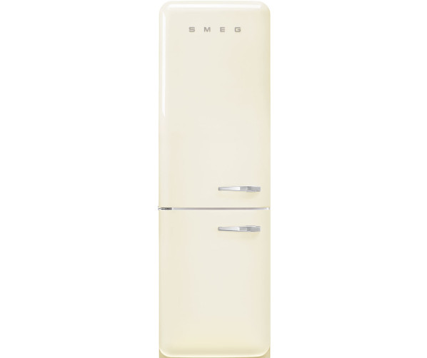 Smeg FAB32LCR6 retro jaren 50 koelkast - creme - linksdraaiend