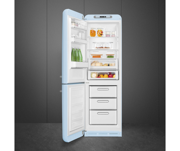 Smeg FAB32LPB6 vrijstaand koelkast - blauw