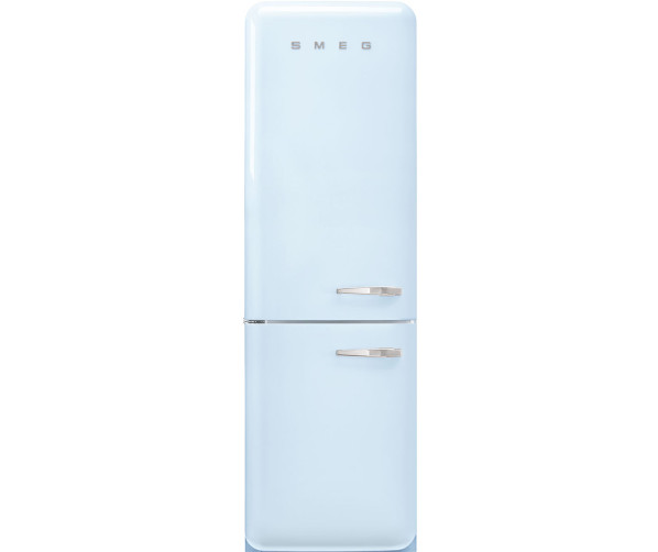 Smeg FAB32LPB6 retro jaren 50 koelkast - pastelblauw - linksdraaiend