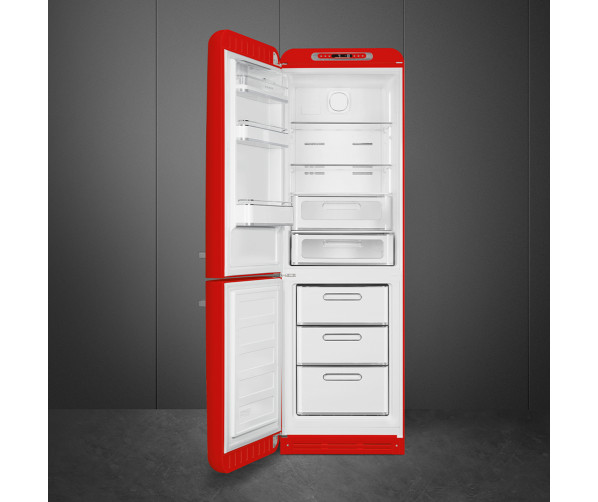 Smeg FAB32LRD6 vrijstaand koelkast - Rood